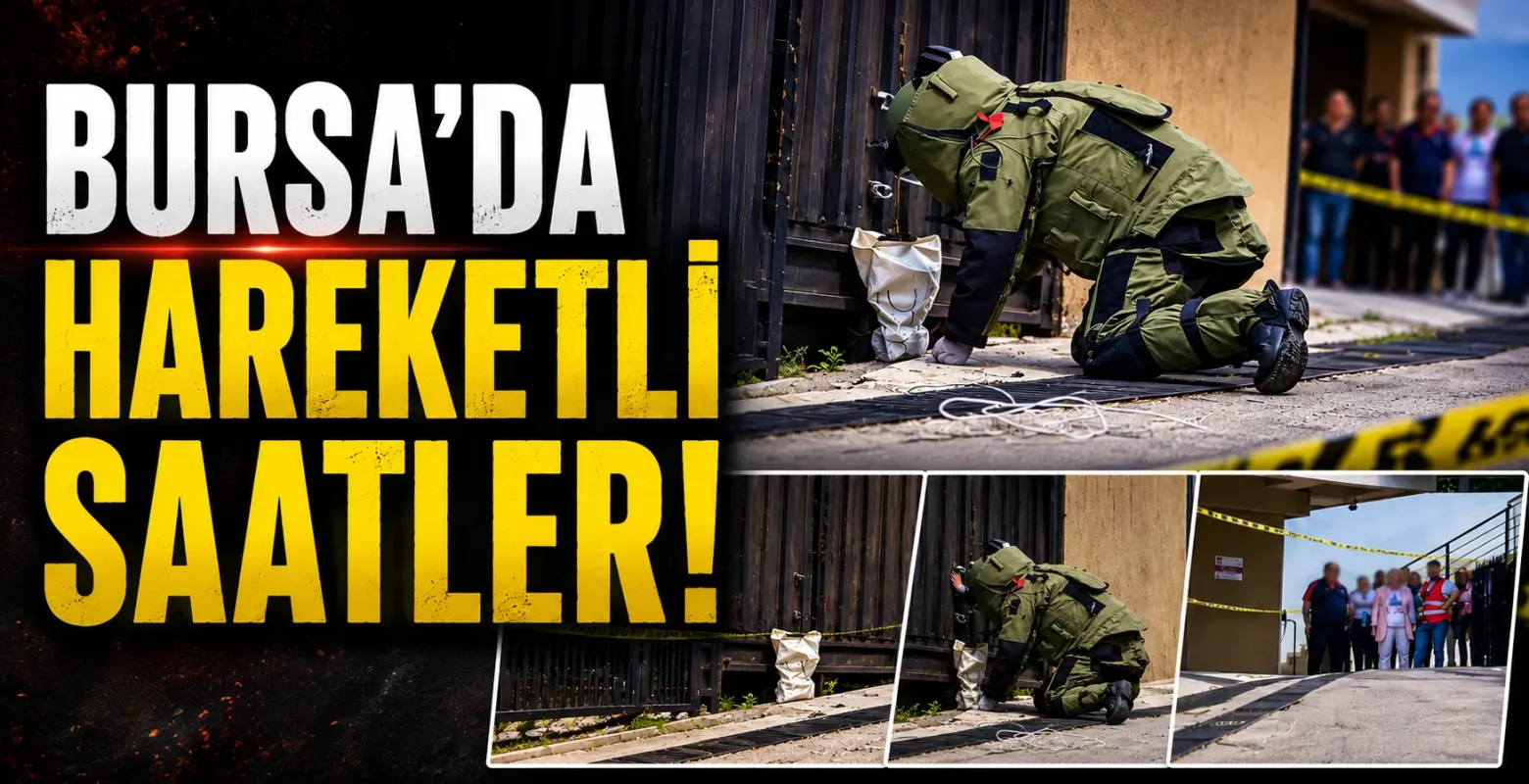 Bursa'da hareketli saatler!