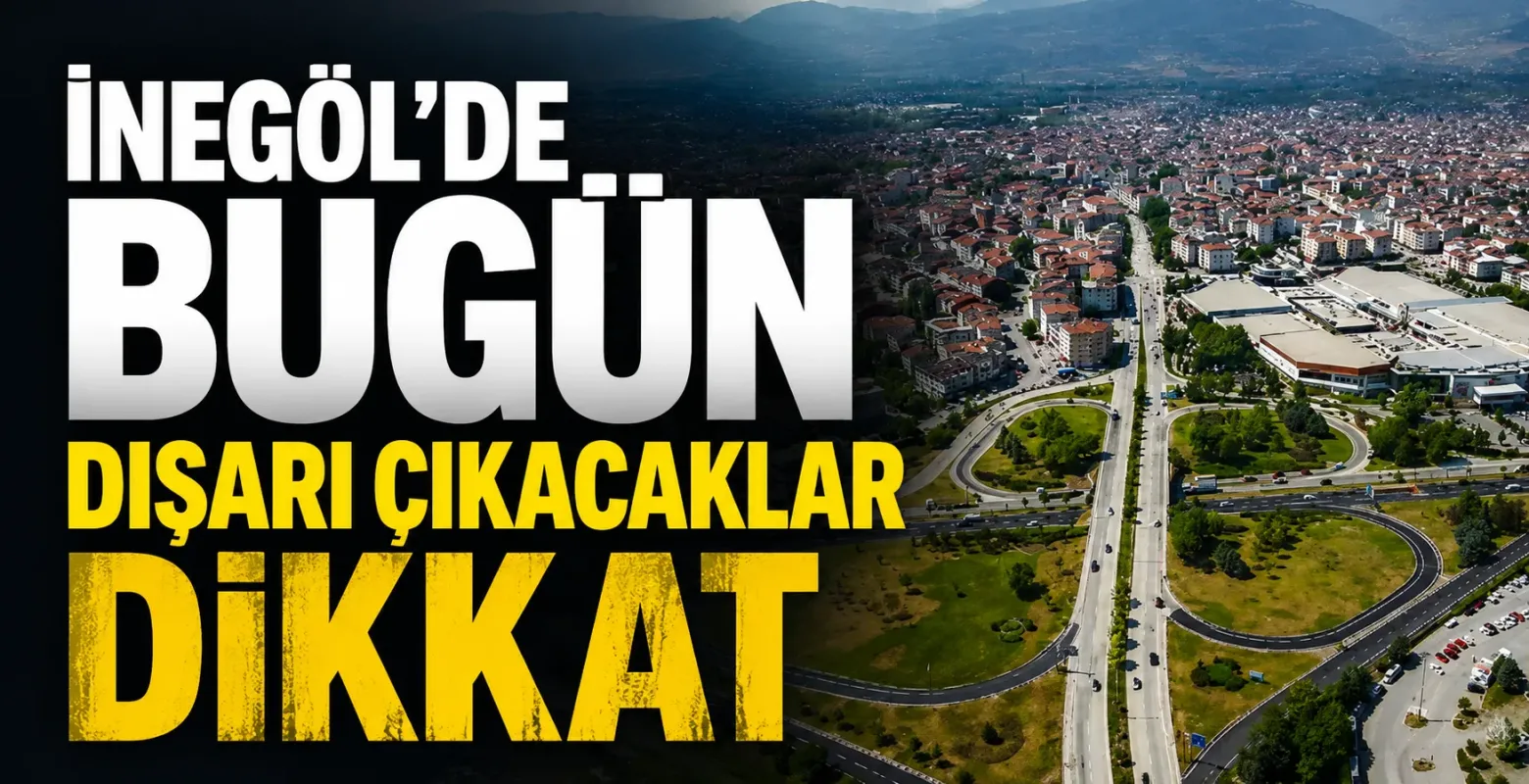 İnegöl'de yaz havası etkisini artırıyor