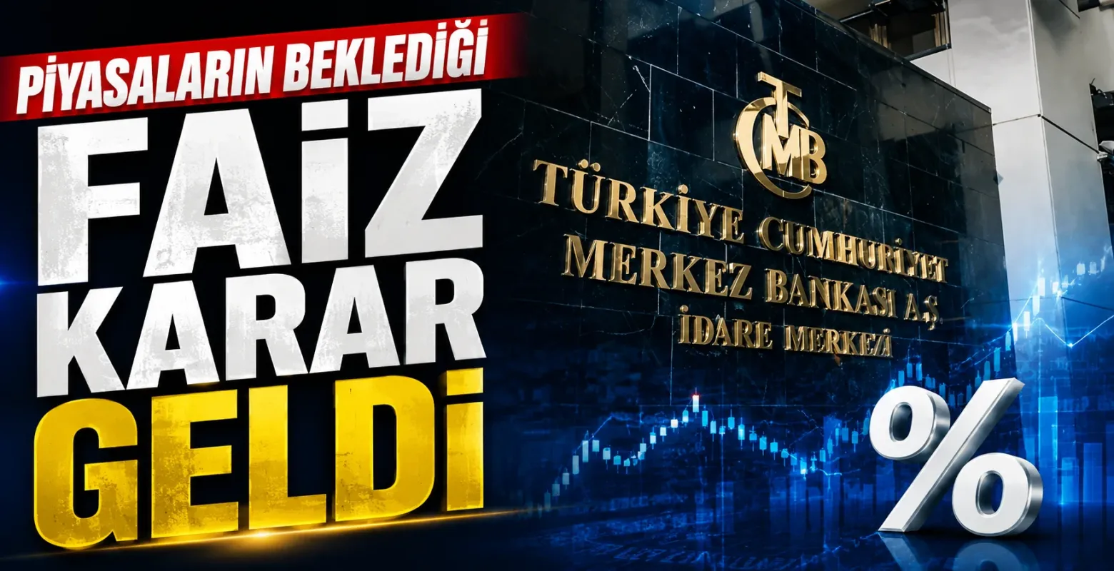 Merkez Bankası Faiz Kararını Duyurdu