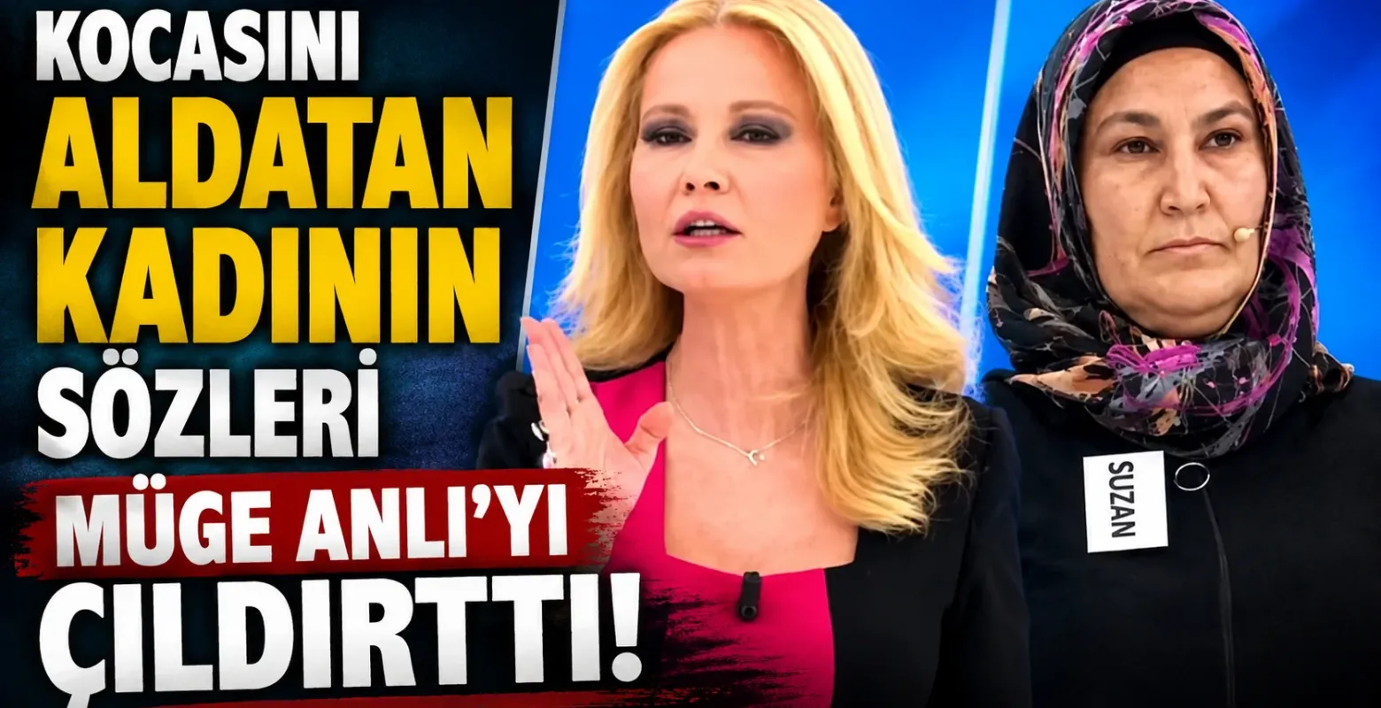 Kocasını aldatan kadının sözleri Müge Anlı'yı çılgına çevirdi