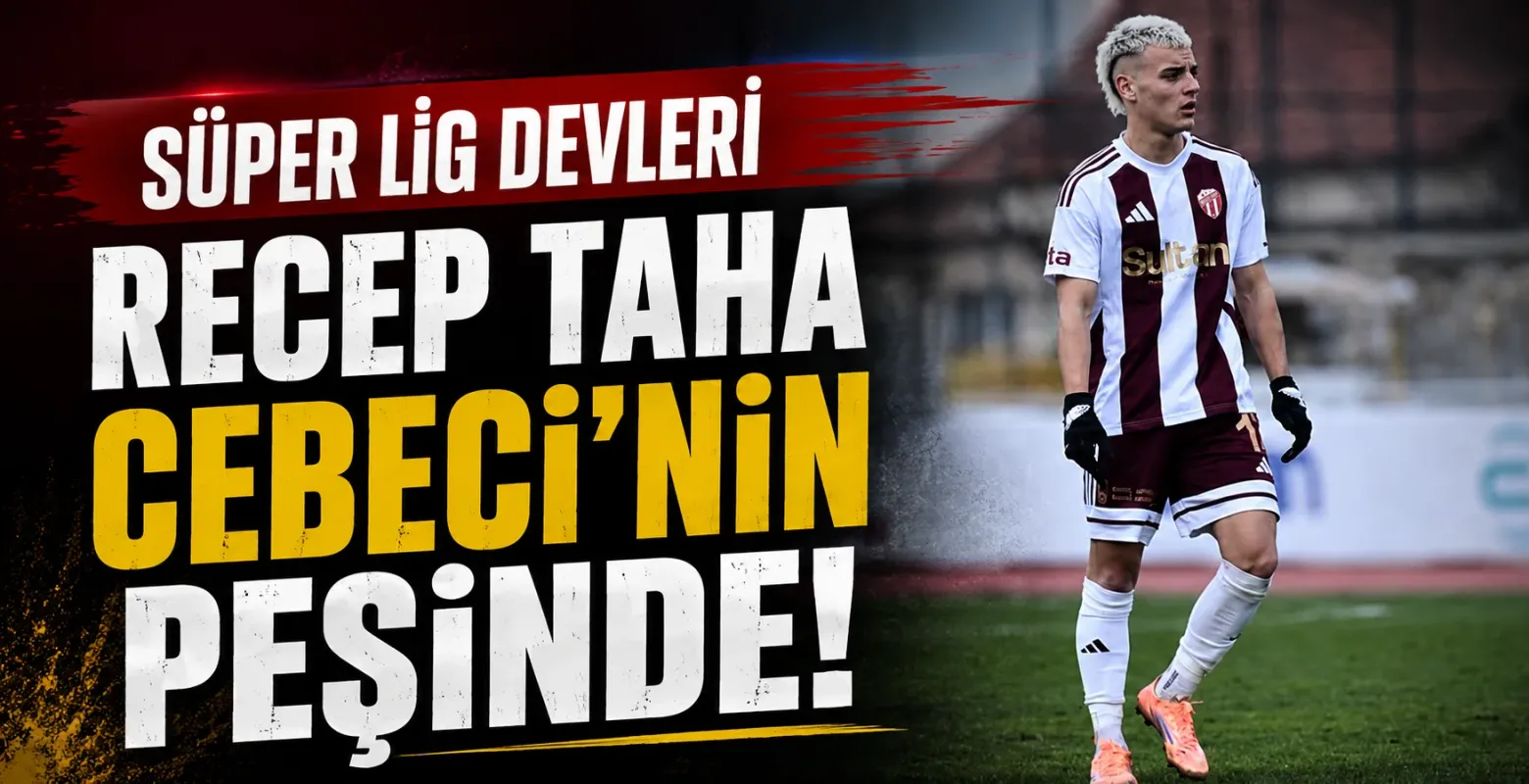 İnegölspor’un Genç Yıldızı Recep Taha Cebeci’ye Süper Lig Kancası!