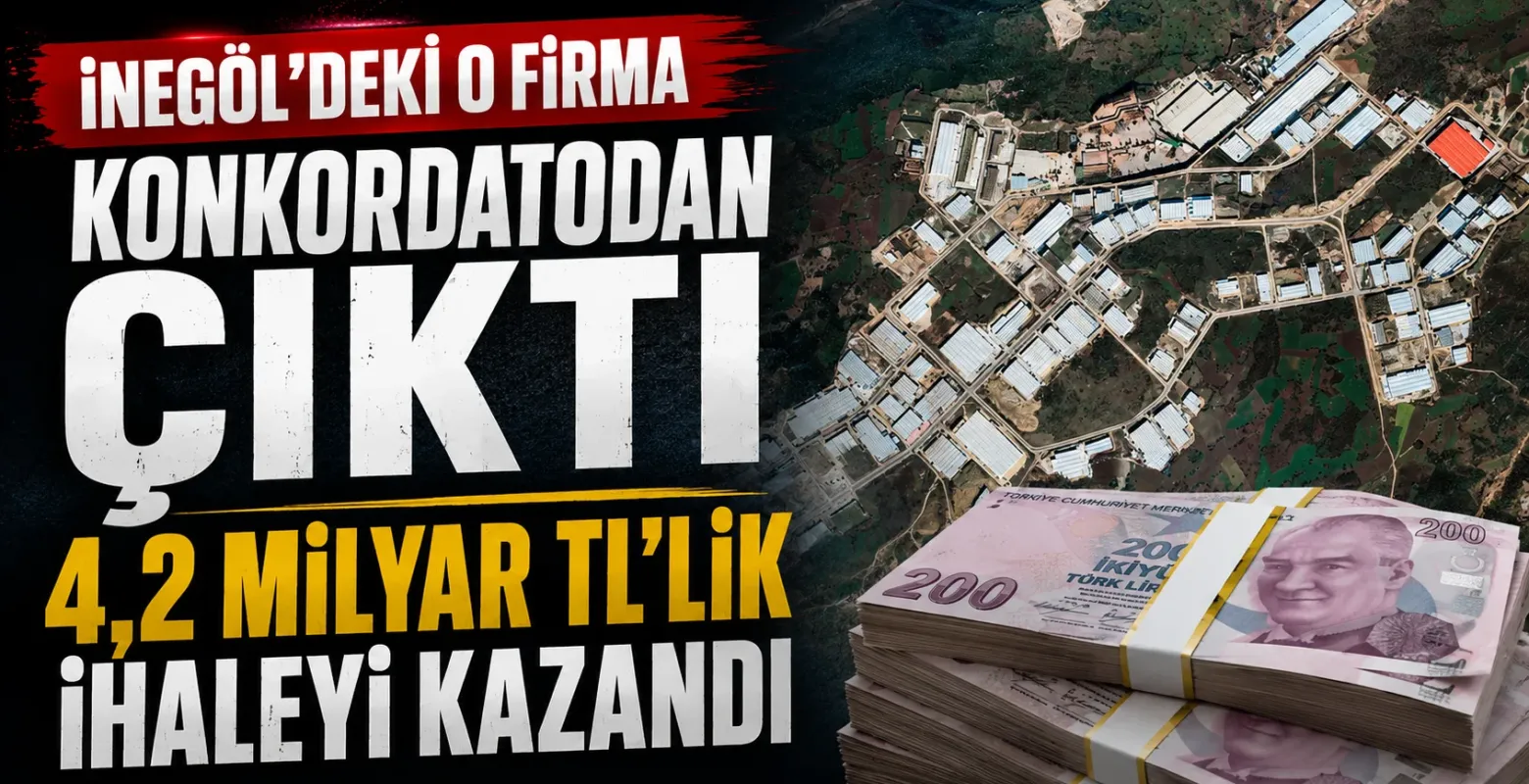 Konkordatodan Çıktı, Milyarlık İhaleyi Aldı!