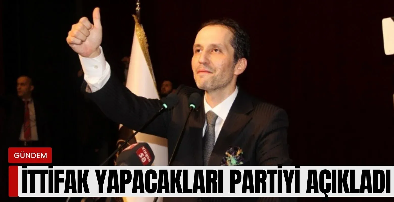 Erbakan ittifak yapacakları partiyi açıkladıw