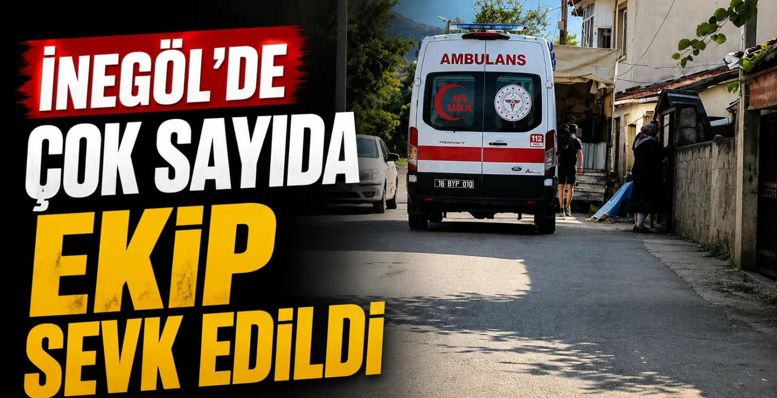 İnegöl'de Çok Sayıda Polis Ekibi Sevk Edildi!