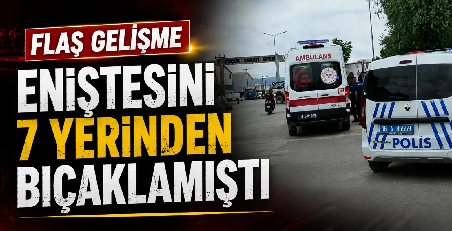 Kaçtı Ama Kurtulamadı! Eniştesini Bıçaklayan Şüpheli Yakalandı