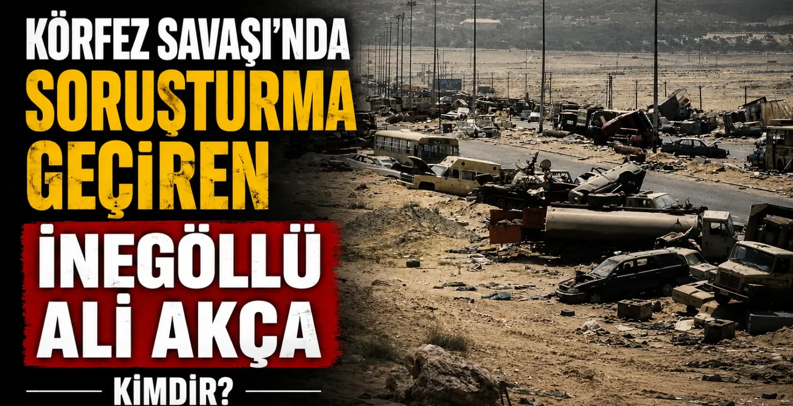 Körfez Savaşı'nda soruşturma geçiren İnegöllü Ali Akça kimdir?