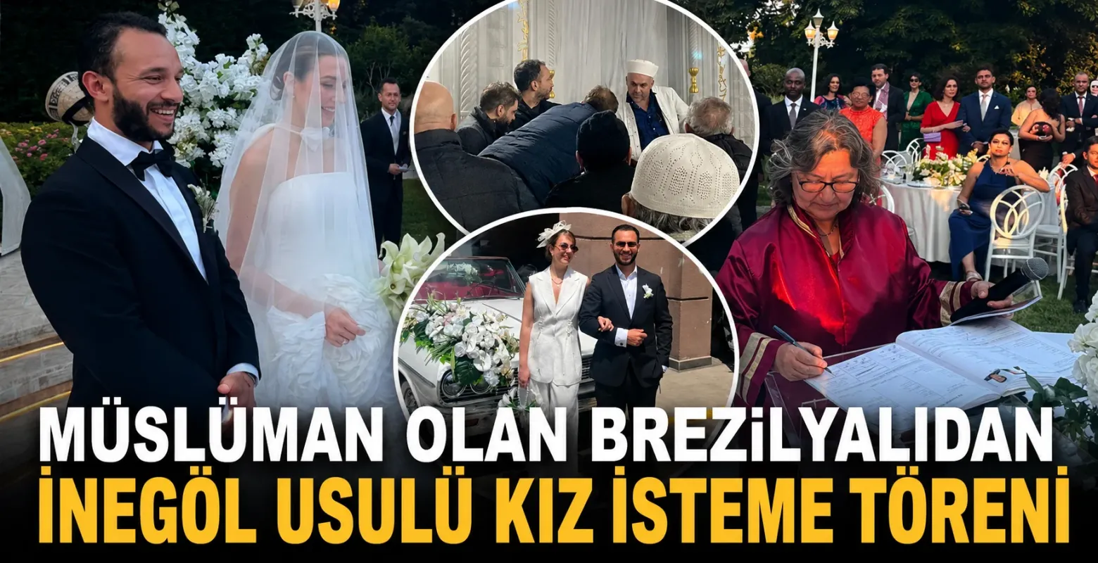 Müslüman Olan Brezilyalıdan Türk Usulü Kız İsteme Töreni