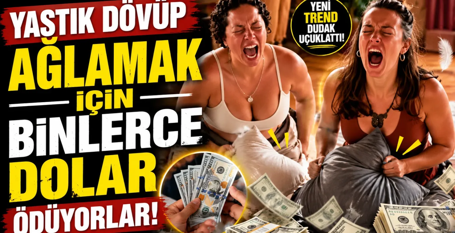 Yastık Dövüp Ağlamak İçin Binlerce Dolar Ödüyorlar