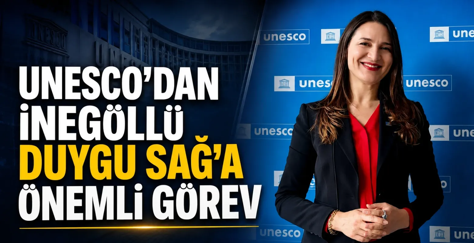 UNESCO'dan İnegöllü Duygu Sağ'a Önemli Görev