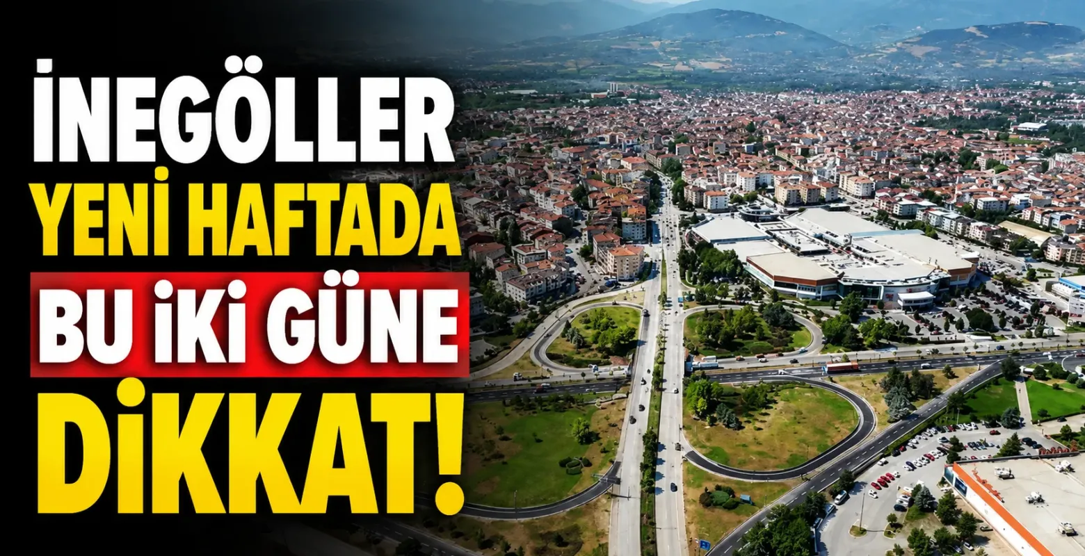 İnegöllüler Bu 2 Güne Dikkat! Sıcaklık 36 Dereceye Çıkacak
