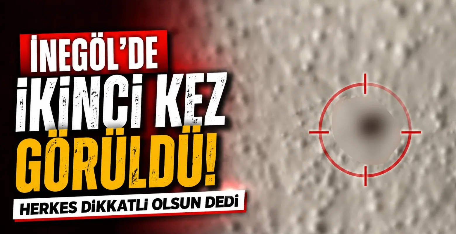 İnegöl'de ikinci kez görüldü! Herkes dikkatli olsun dedi