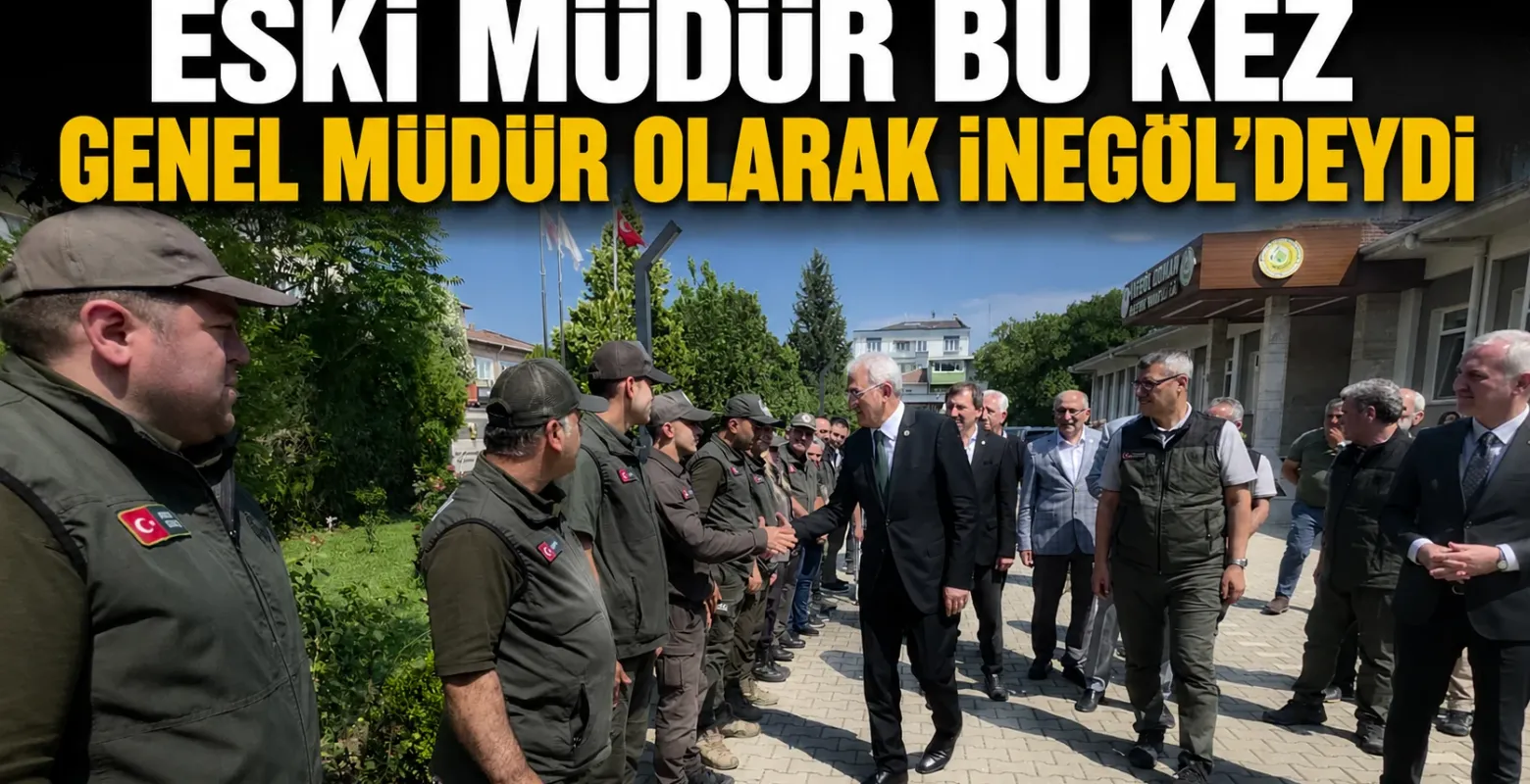 Orman Genel Müdürü Bekir Karacabey'den İnegöl Çıkarması