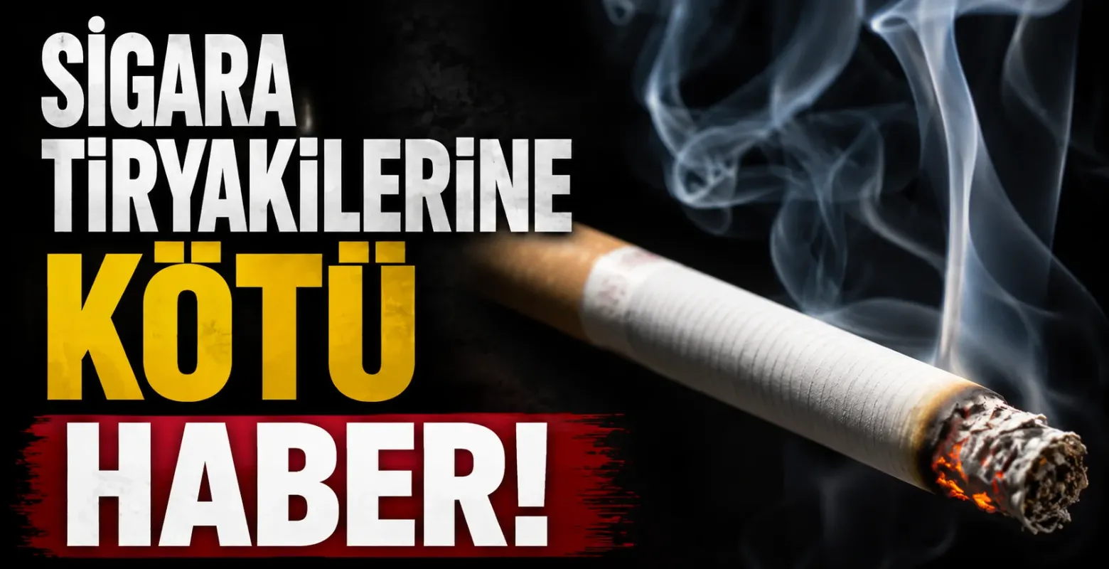 Sigara tiryakilerine kötü haber!