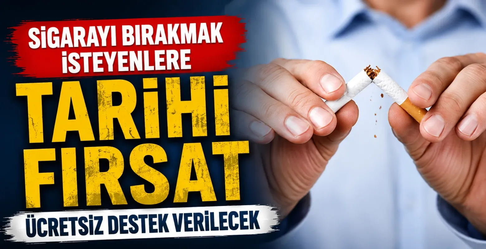 Sigarayı bırakmak isteyenlere tarihi fırsat! Ücretsiz destek verilecek