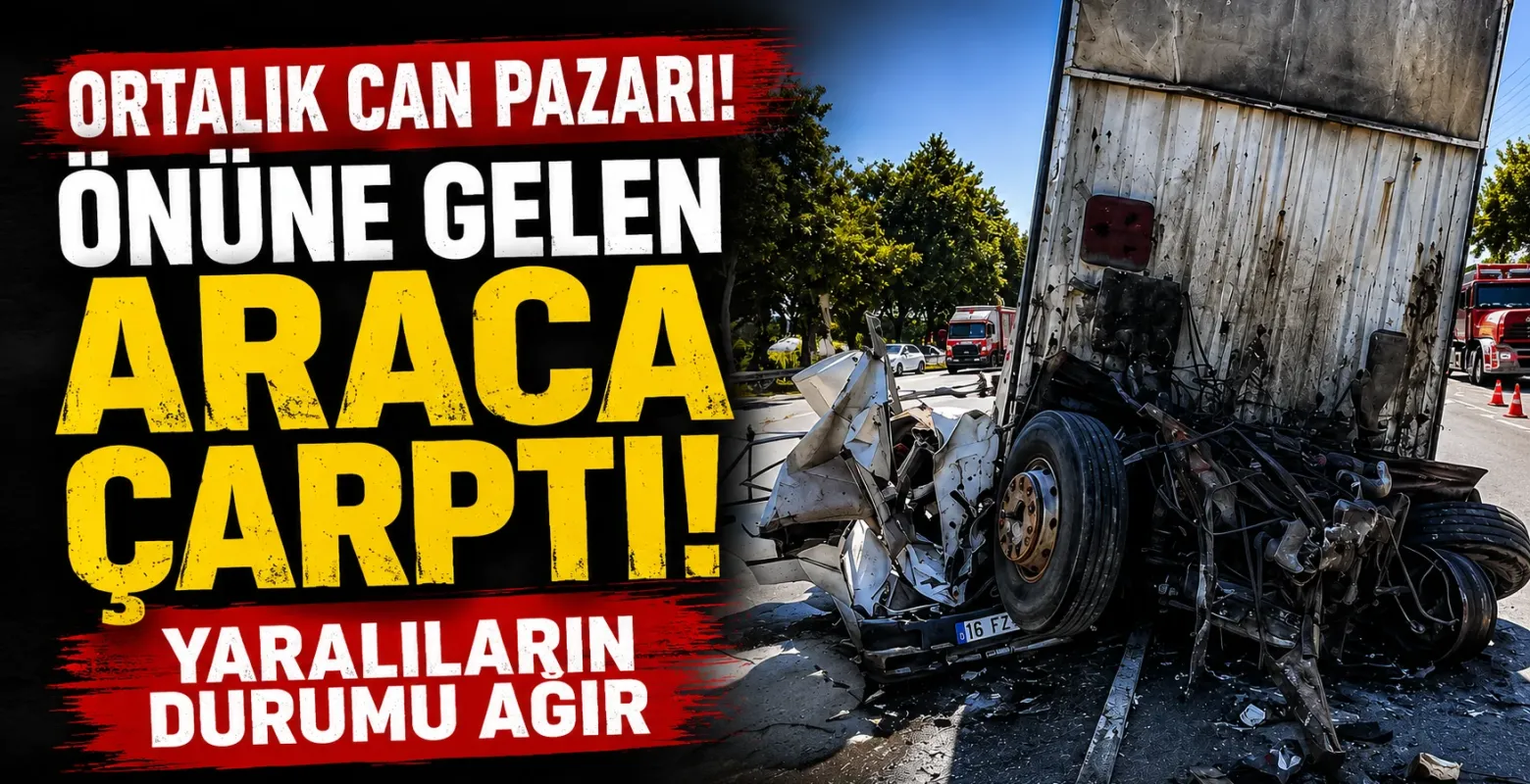 Ortalık can pazarı! Önüne gelen araca çarptı: Yaralıların durumu ağır