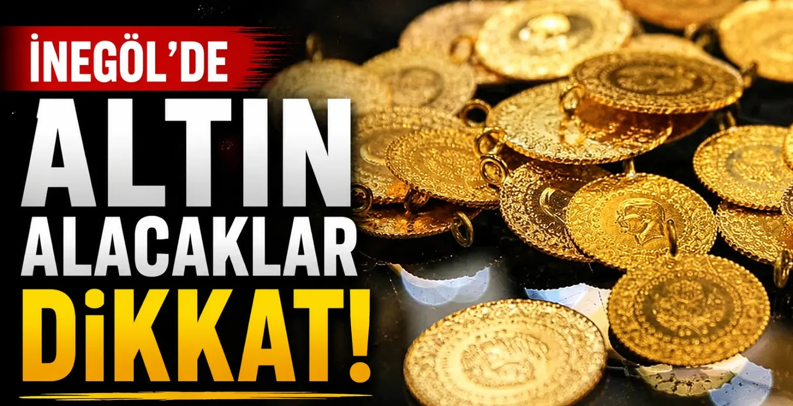İnegöl altın piyasasında son durum