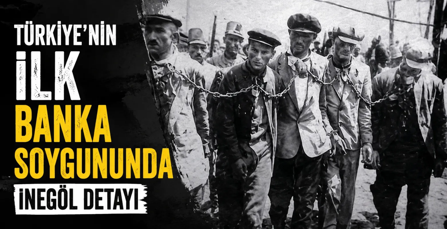 Türkiye'nin İlk Banka Soygunu Bursa'da Yaşandı! Soyguncular İnegöl'de Yakalandı