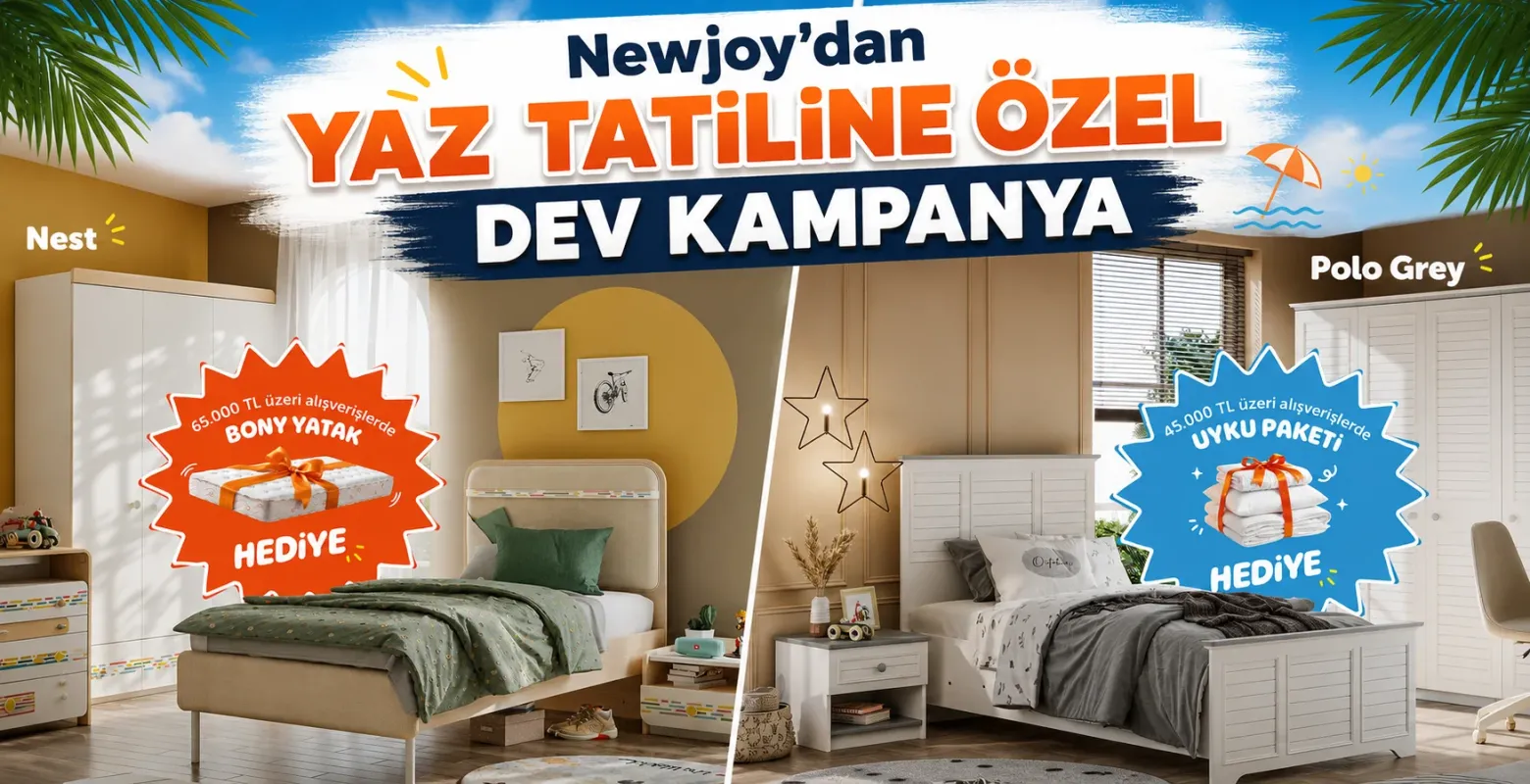 Newjoy'dan Yaz Tatiline Özel Dev Kampanya