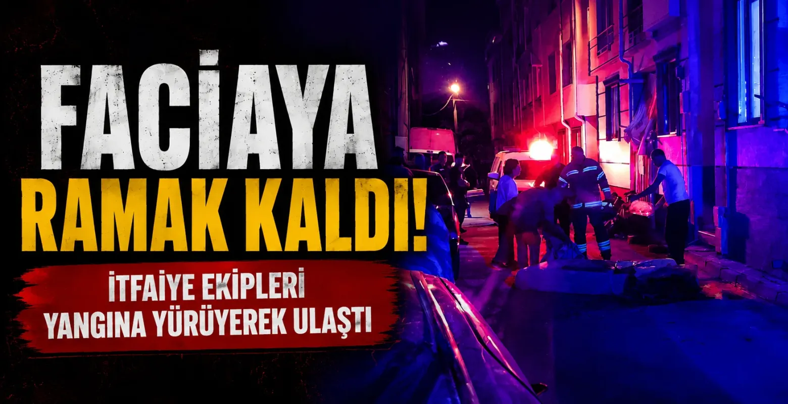 Gelişigüzel Park Faciaya Davetiye Çıkardı! İtfaiye Yangına Yürüyerek Ulaştı