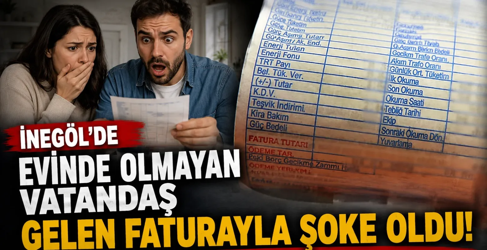 İnegöl'de Dikkat Çeken İddia: "1 aydır tatildeydim"