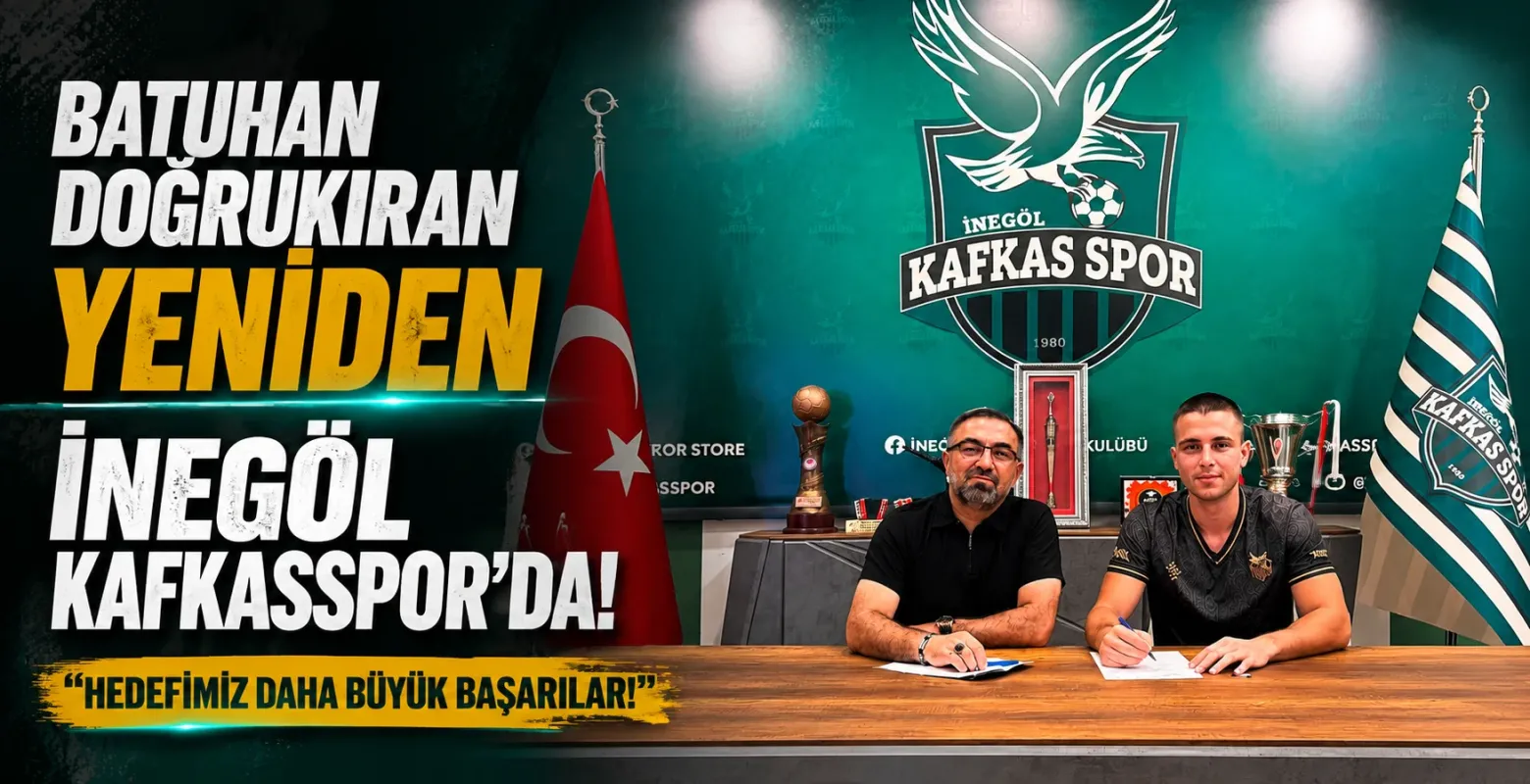 Batuhan Doğrukıran Yeniden İnegöl Kafkasspor'da!