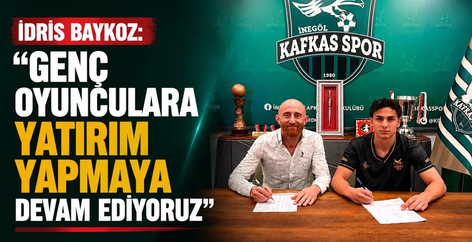 İdris Baykoz: "Genç Oyunculara Yatırım Yapmaya Devam Ediyoruz"