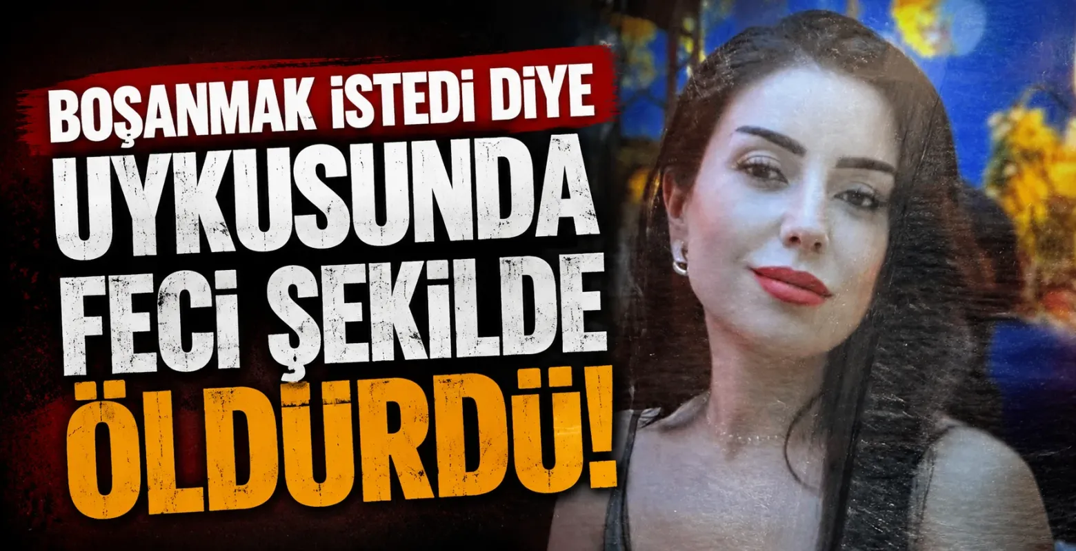Boşanmak istedi diye uykusunda feci şekilde öldürdü!