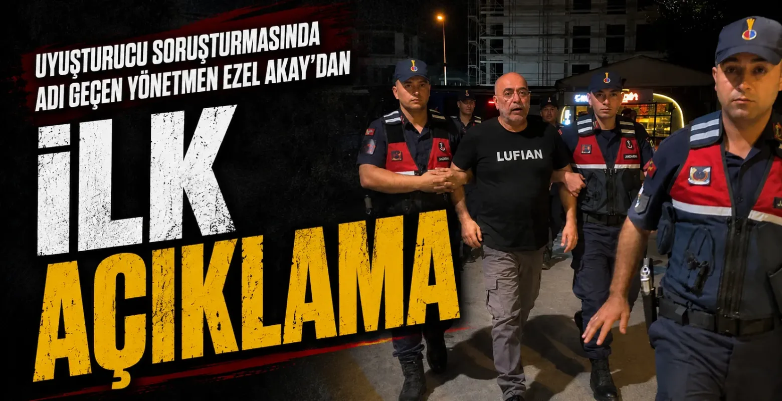 Uyuşturucu soruşturmasında adı geçen yönetmen Ezel Akay’dan ilk açıklama