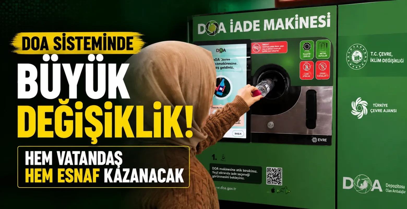 DOA Sisteminde Büyük Değişiklik! Hem Vatandaş Hem Esnaf Kazanacak