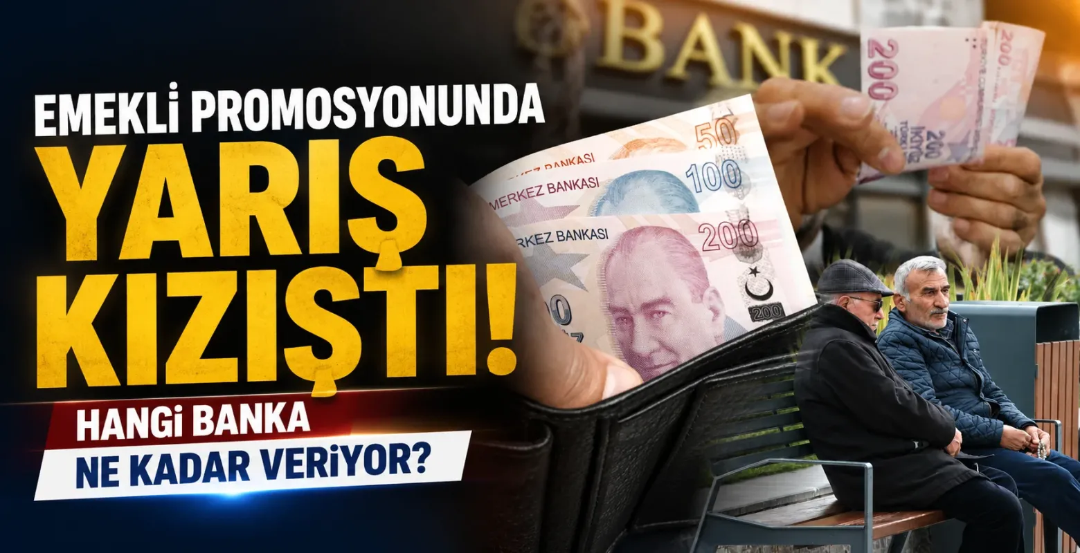Emekli Promosyonunda Yarış Kızıştı! Hangi Banka Ne Kadar Veriyor?