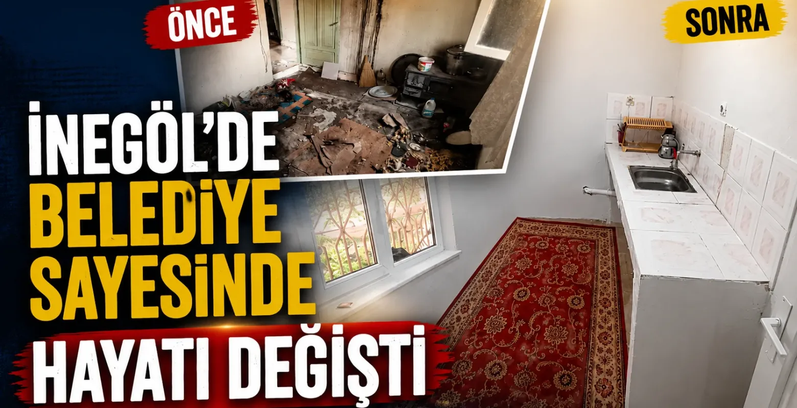 İnegöl'de belediye sayesinde hayatı değişti!