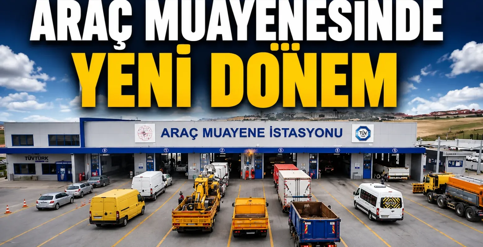 Araç muayenesinde 2027-2047 dönemini kapsayan yeni imtiyaz süreci