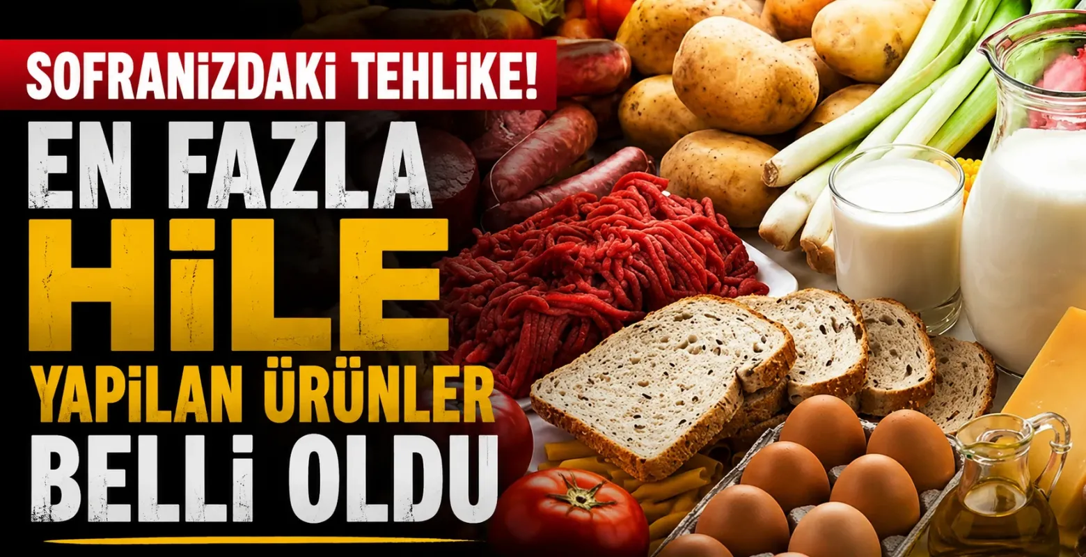 Sofranızdaki Tehlike! En Fazla Hile Yapılan Ürünler Belli Oldu