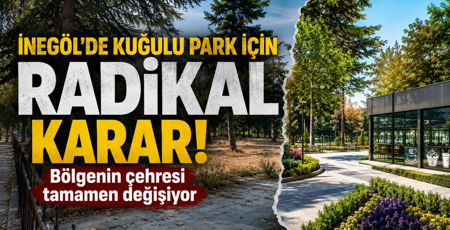İnegöl'de Kuğulu Park İçin Radikal Karar! Akıbeti Resmen Belli Oldu