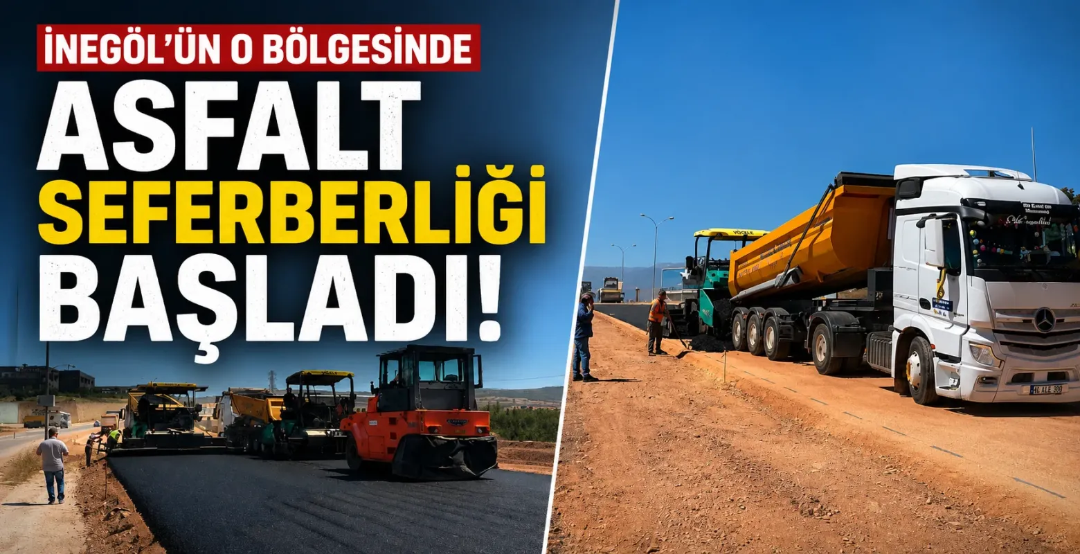 İMOSAB OSB’de 19 kilometrelik sıcak asfalt çalışması başladı