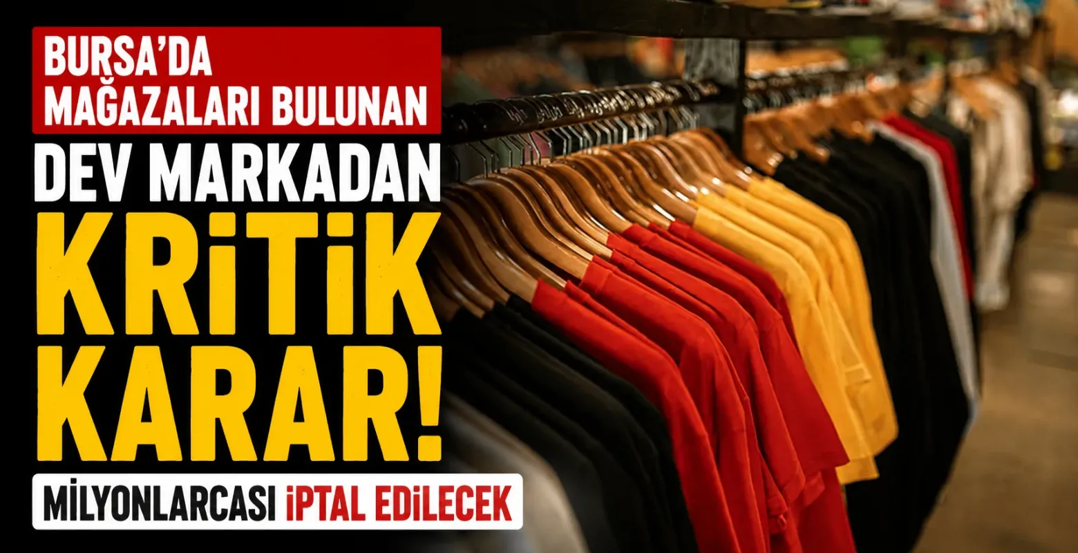 Bursa'da Mağazaları Bulunan Dev Markadan Kritik Karar! Milyonlarca Hisse İptal Edilecek