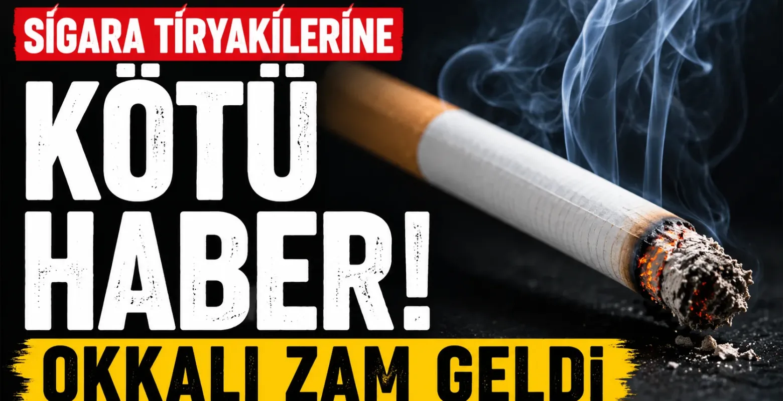 Sigara tiryakilerine kötü haber! Okkalı zam geldi