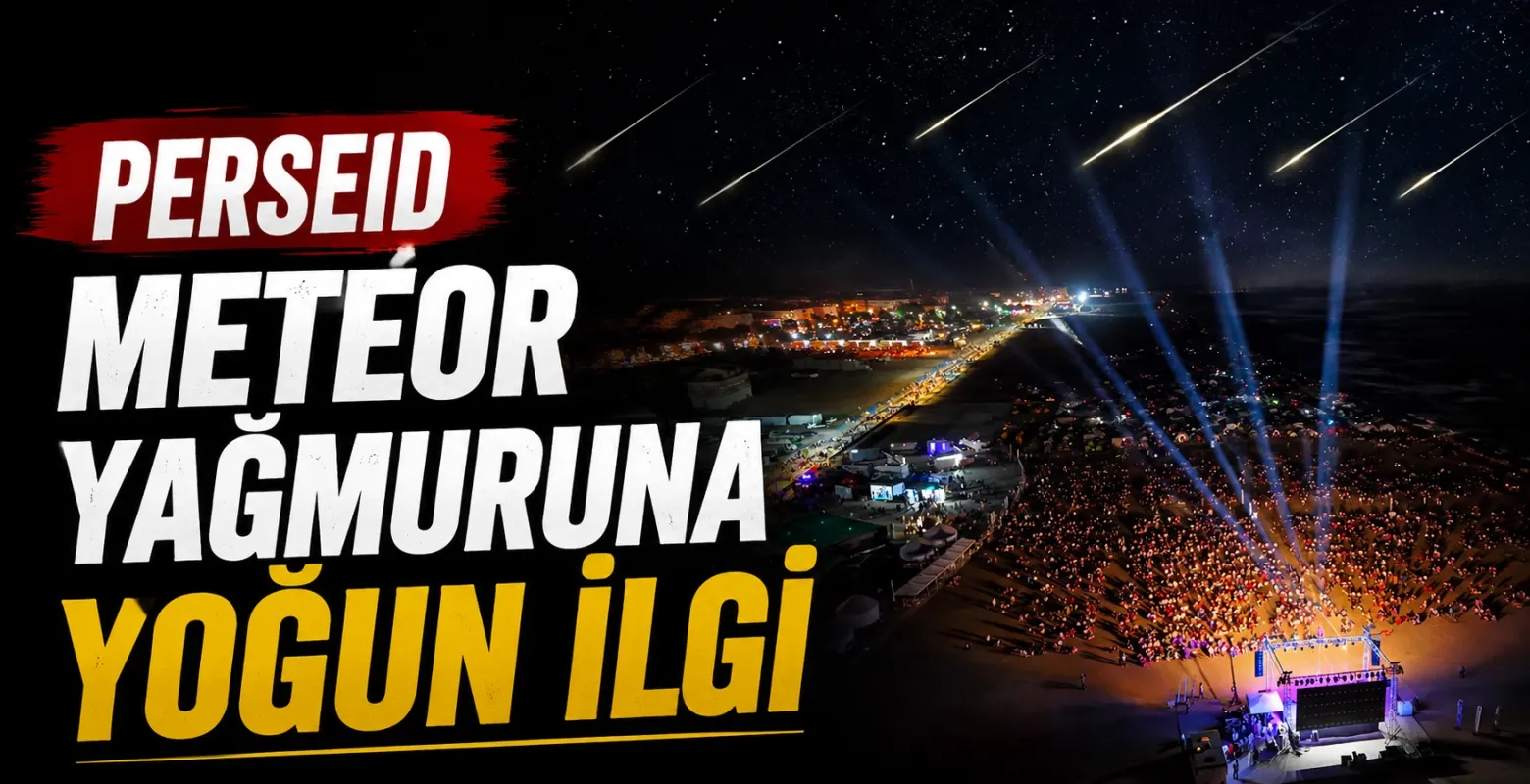 Perseid meteor yağmuru Bursa’da ilgi odağı oldu