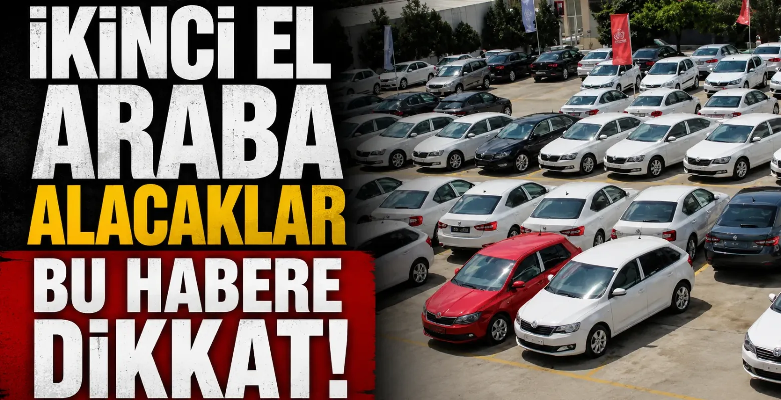 İkinci El Araba Alacaklar Bu Habere Dikkat!