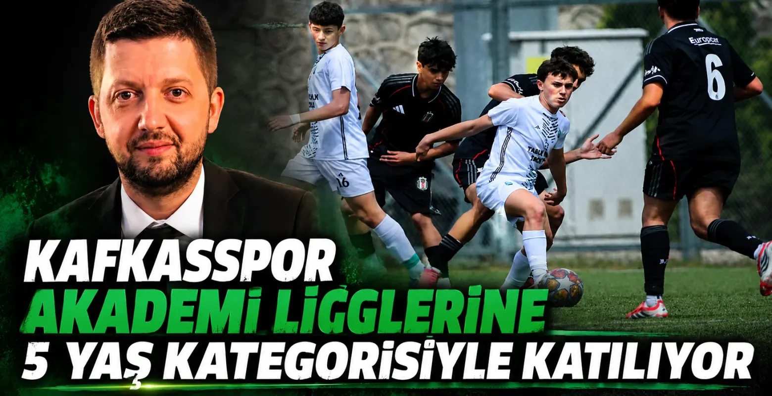 Kafkasspor Akademi Liglerine 5 Yaş Kategorisiyle Katılıyor