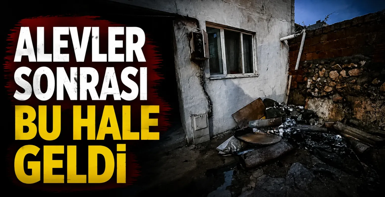 İnegöl Yenice Mahallesi'nde evin mutfağında yangın paniği