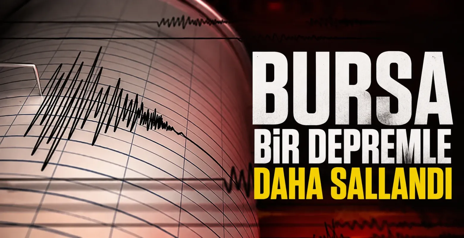 Bursa’da Peş Peşe Deprem! Mustafakemalpaşa Yine Sallandı