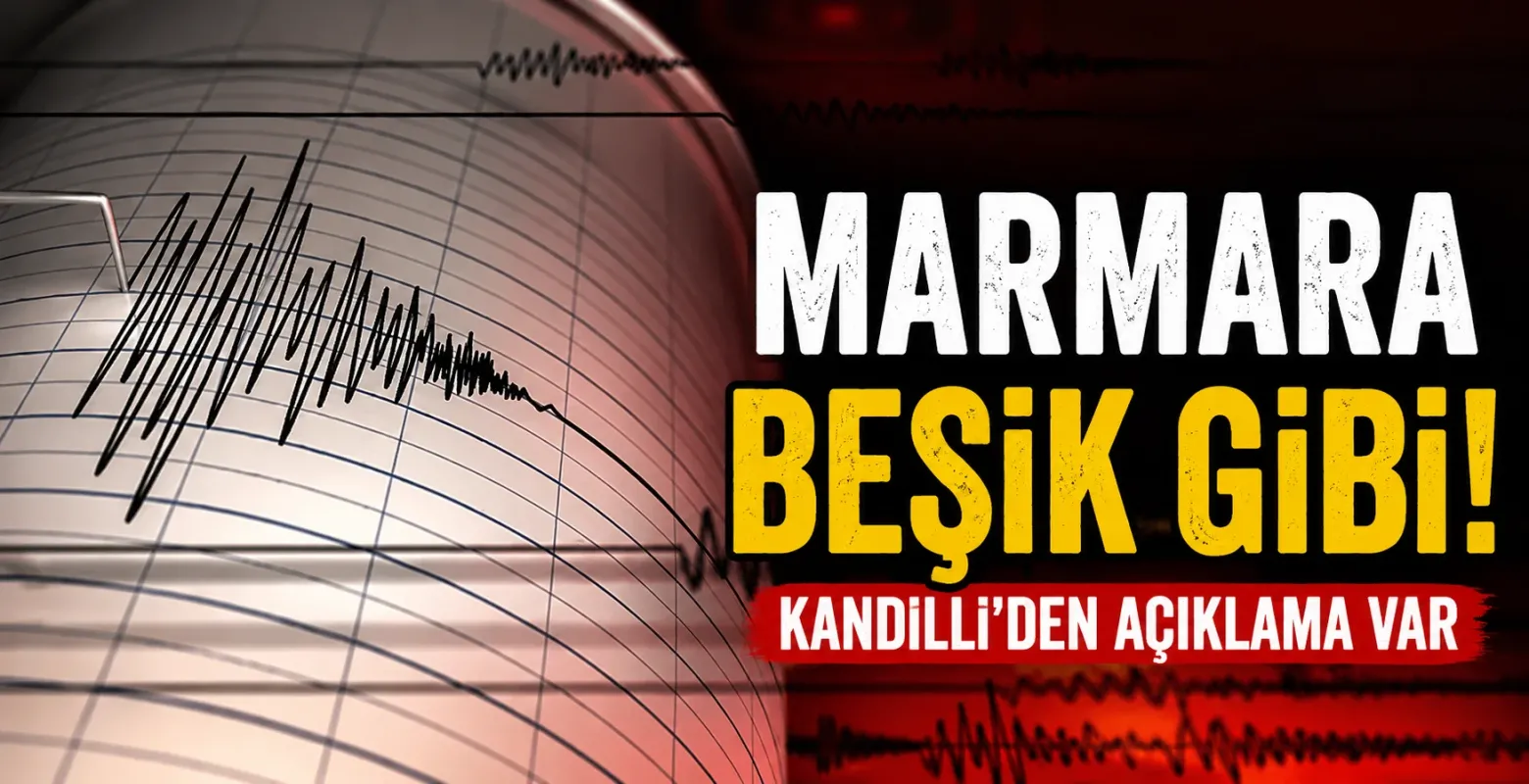 Marmara beşik gibi! Kandilli'den açıklama var