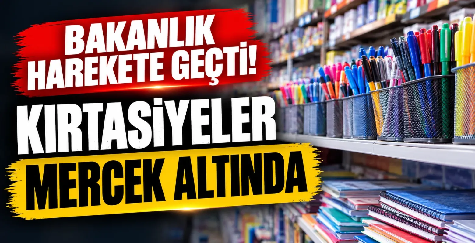 Bakanlık harekete geçti! Kırtasiyeler mercek altında