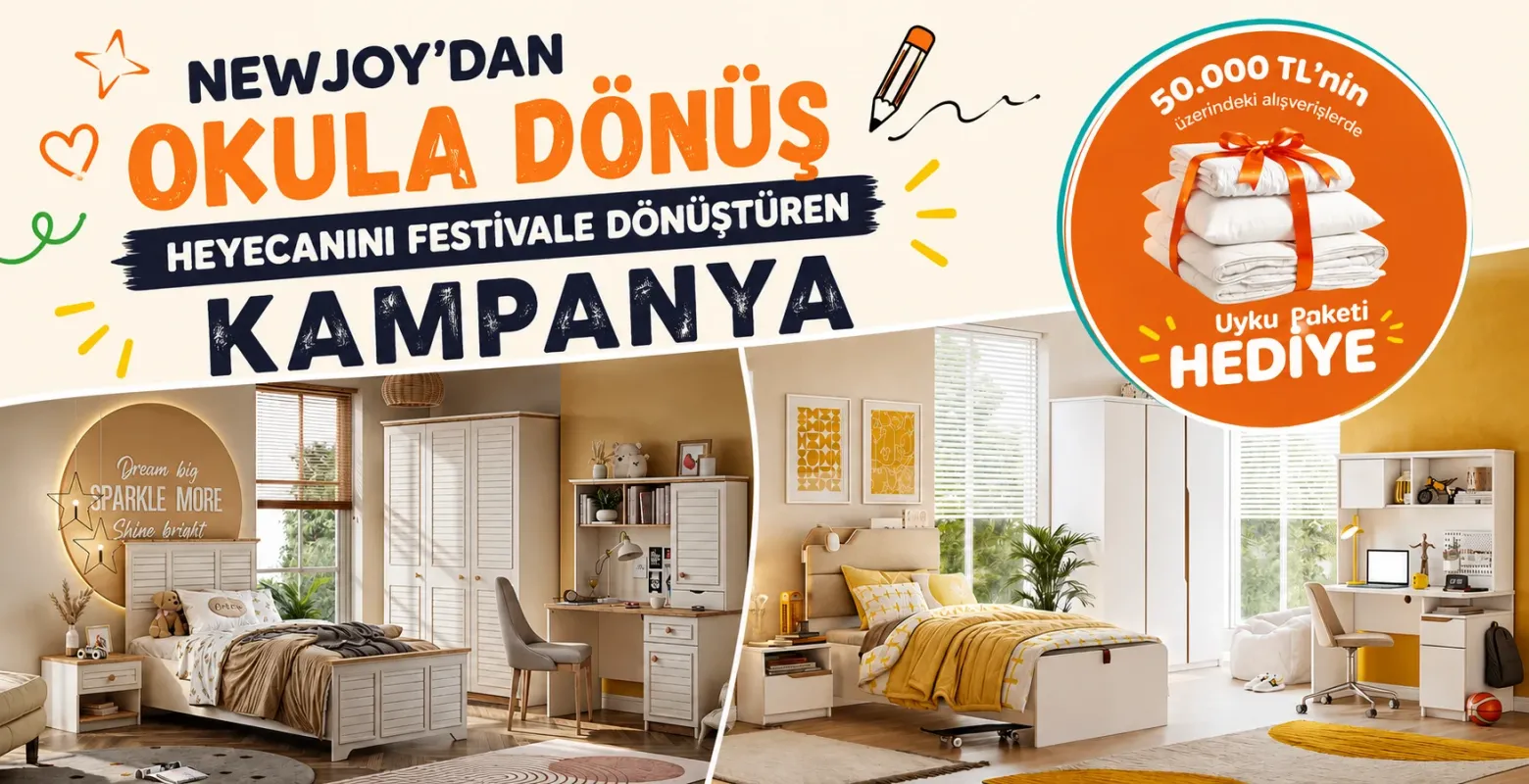 Newjoy’dan Okula Dönüş Heyecanını Festivale Dönüştüren Kampanya