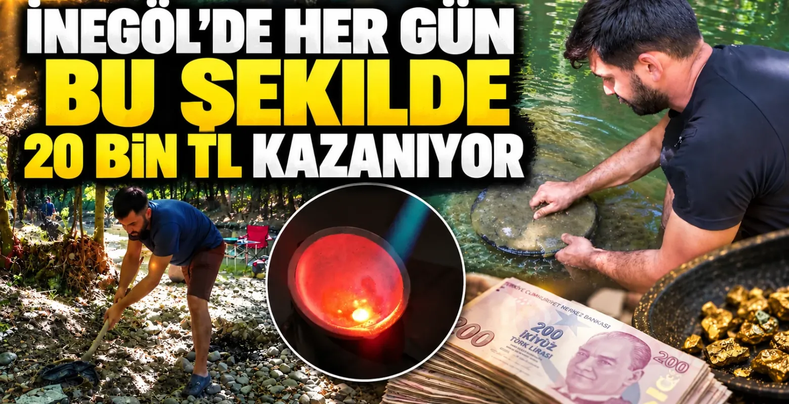 İnegöl’de Altın Var mı? Yıllardır Altın Arayan İsim Açıkladı
