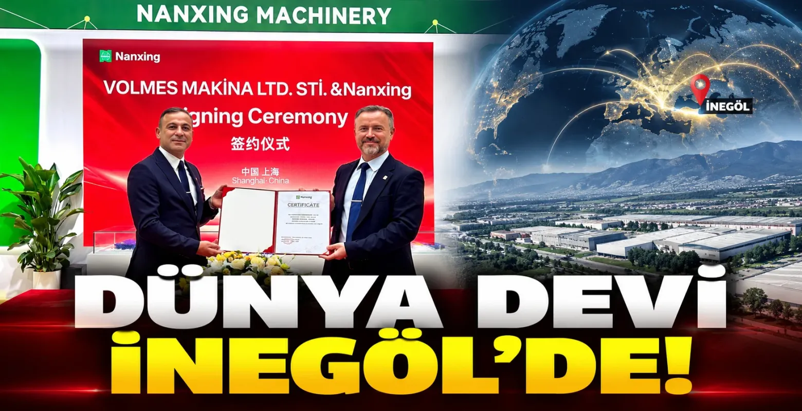 Dünya devi İnegöl’de! Türkiye distribütörlüğünü üstlendi