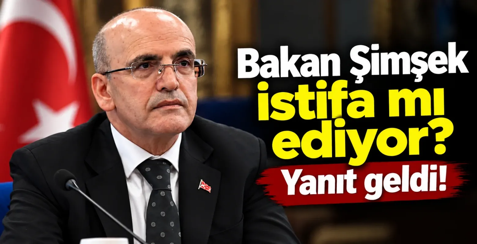 Bakan Şimşek istifa mı ediyor? Yanıt geldi!