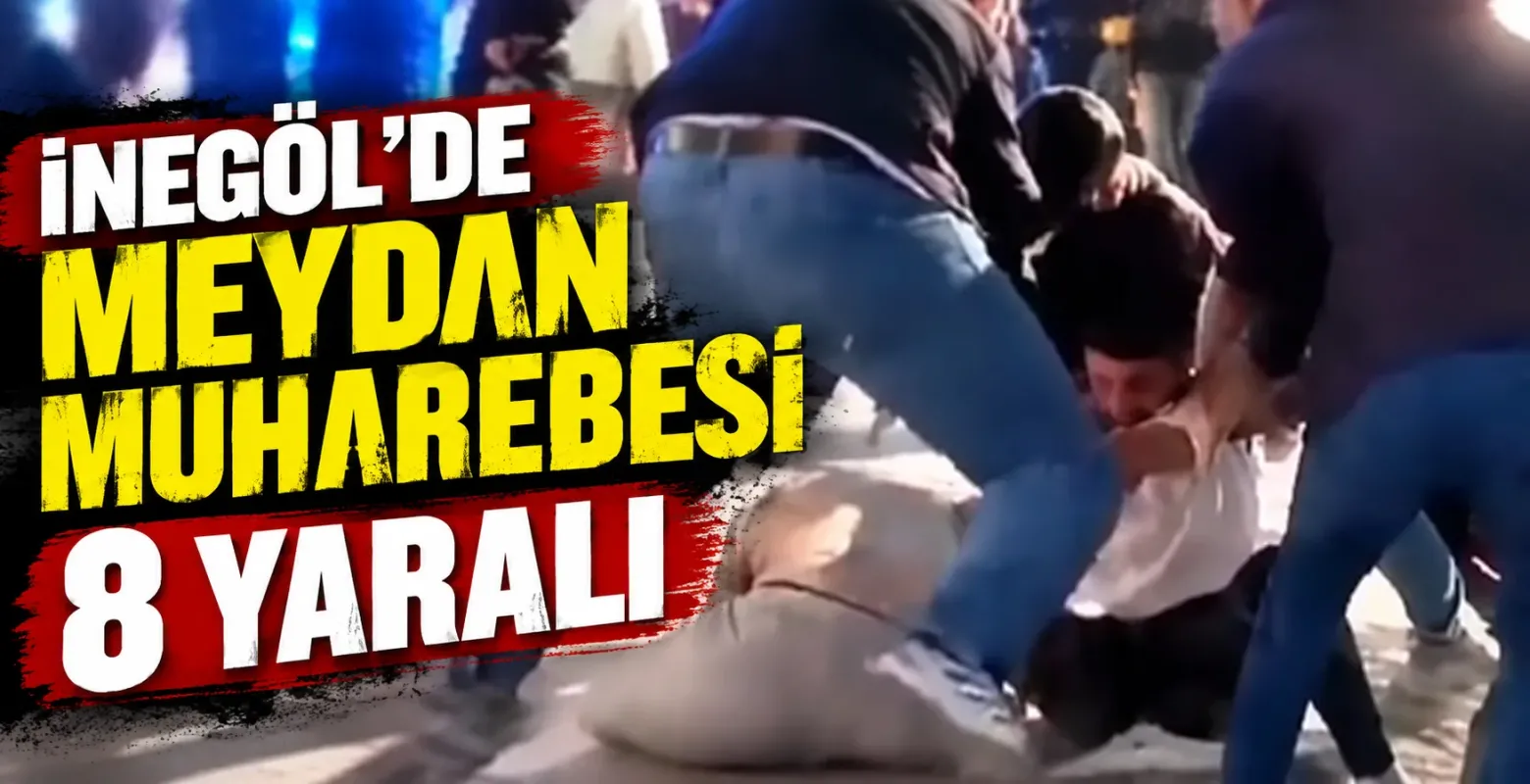 İnegöl'de müteahhit ve işçiler arasında kavga: 8 yaralı