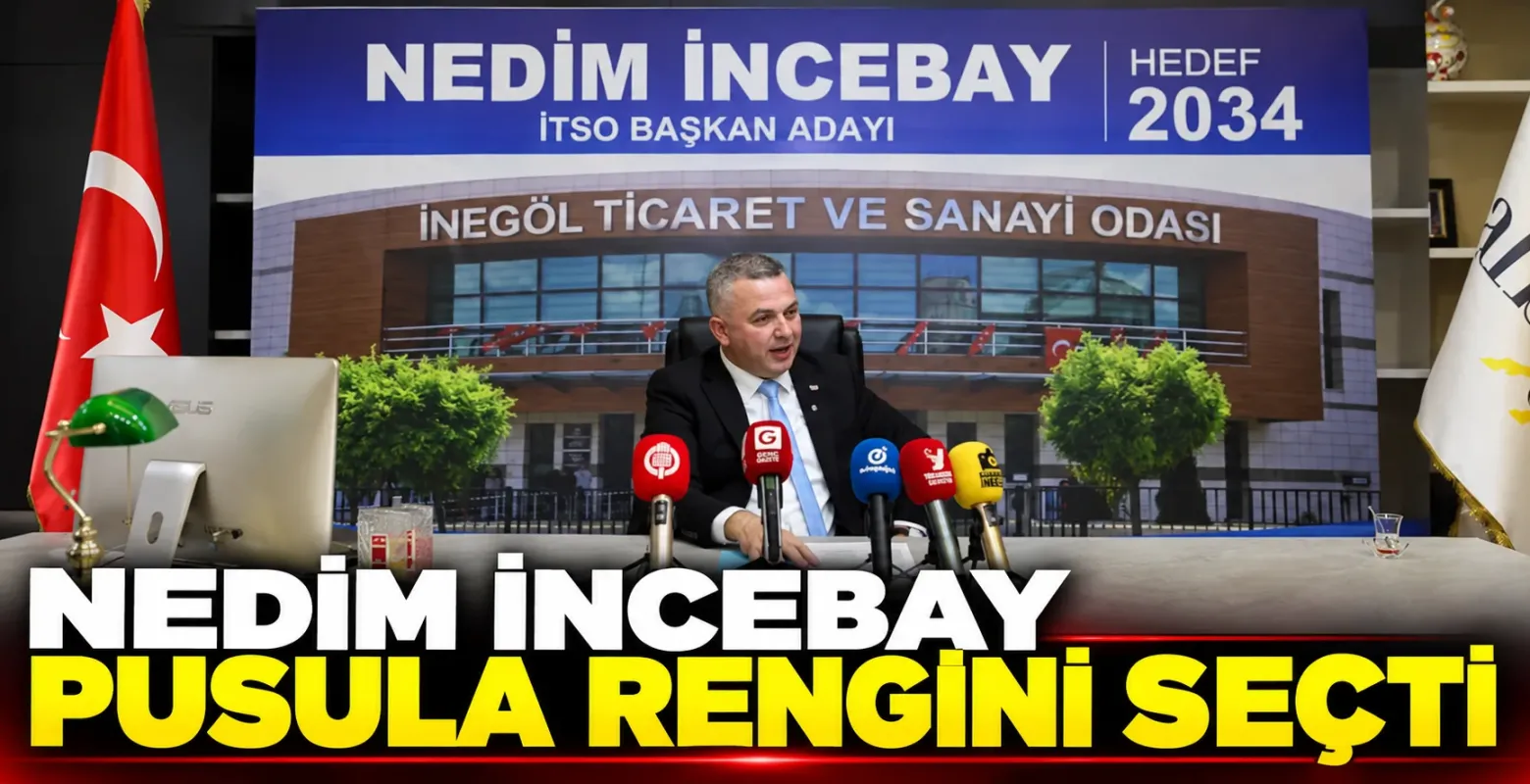 Nedim İncebay pusula rengini seçti